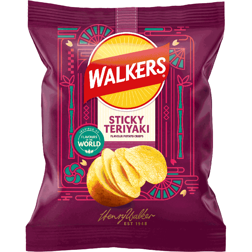  Walkers Sticky Teriyaki