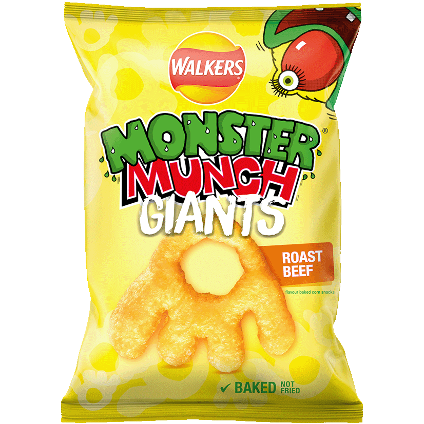Monster Munch Giants Roast Beef